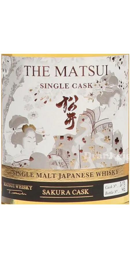 The Matsui Sakura Cask Single Cask 48% 700ml
