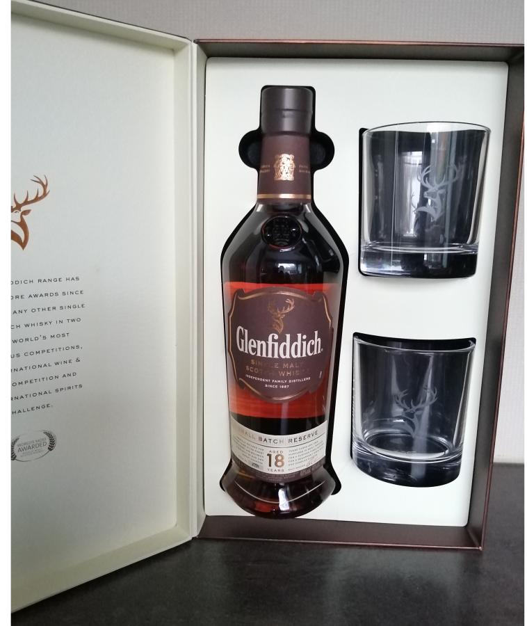 Glenfiddich 18yo Small Batch Reserve Oloroso Sherry & Bourbon 40% 700ml