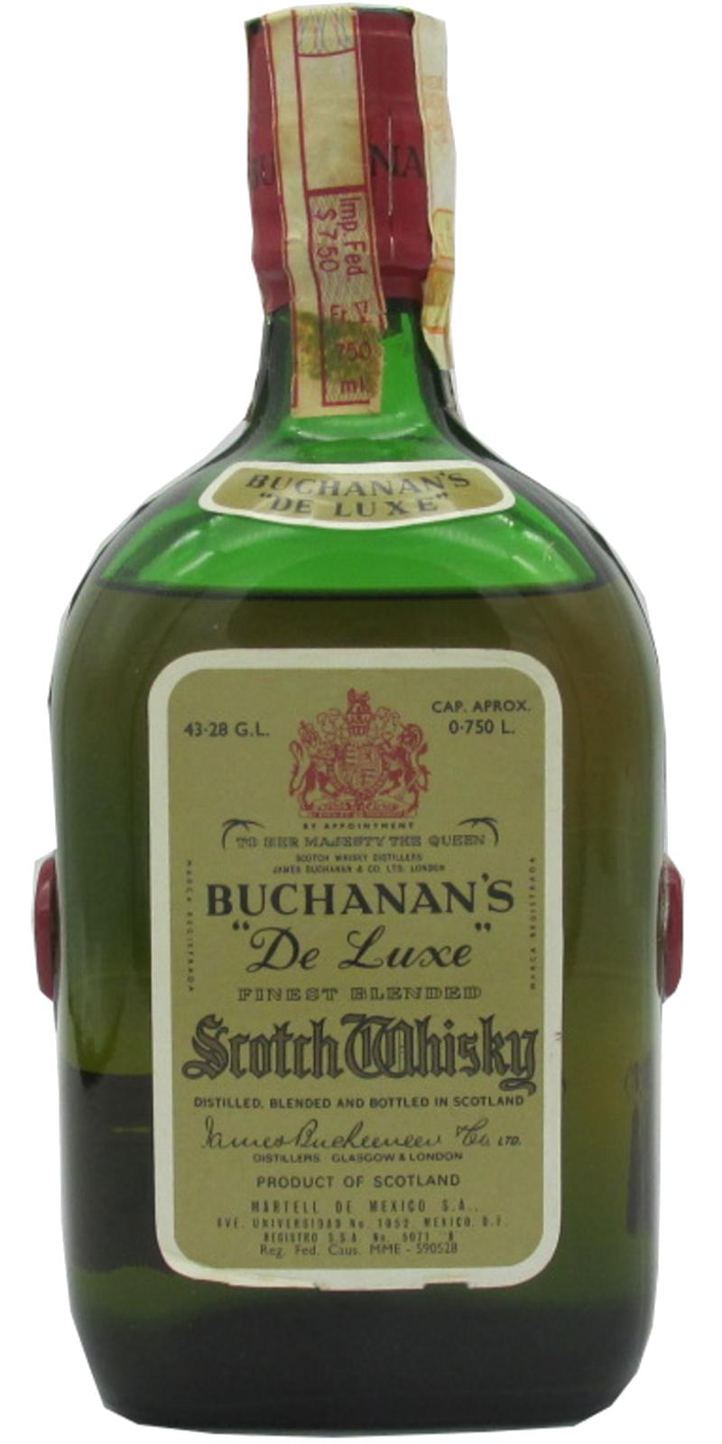 Buchanan's De Luxe Scotch Whisky