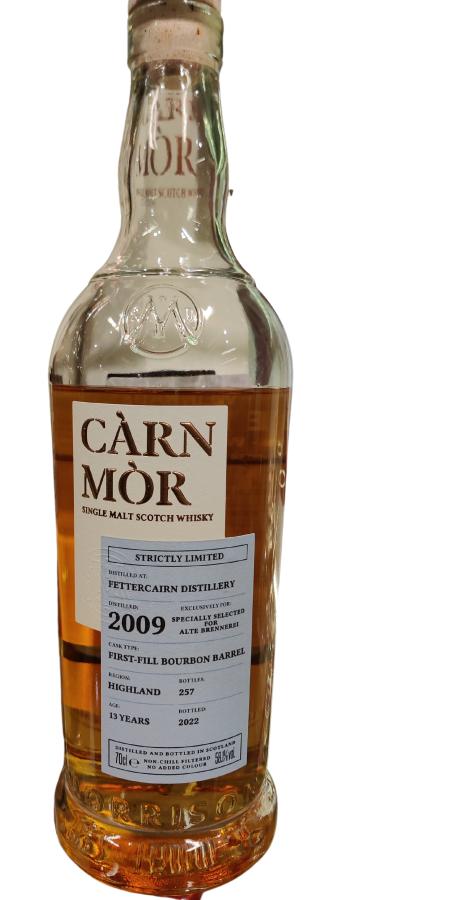 Fettercairn 2009 MMcK Carn Mor Strictly Limited Edition 1st fill Bourbon Barell Specially selected for alte Brennerei 57.7% 700ml