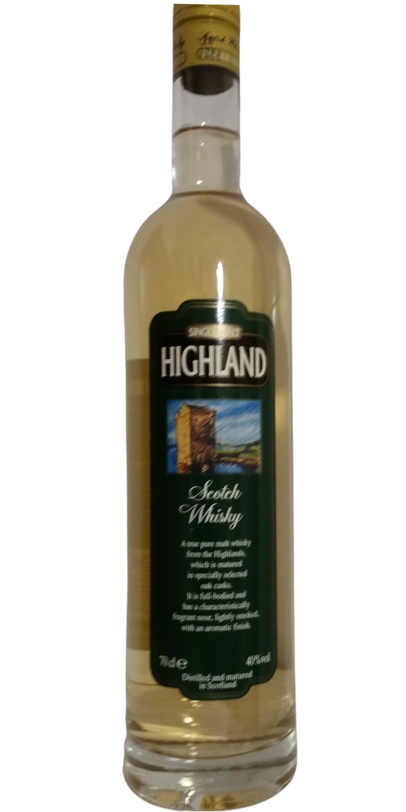 Highland Single Malt 40% 700ml