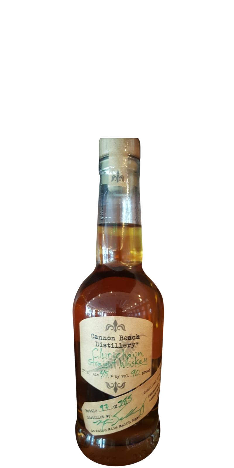 Cannon Beach Distillery Clurichaun Straight Whisky Donlon Shaks Amber Rum 45% 375ml