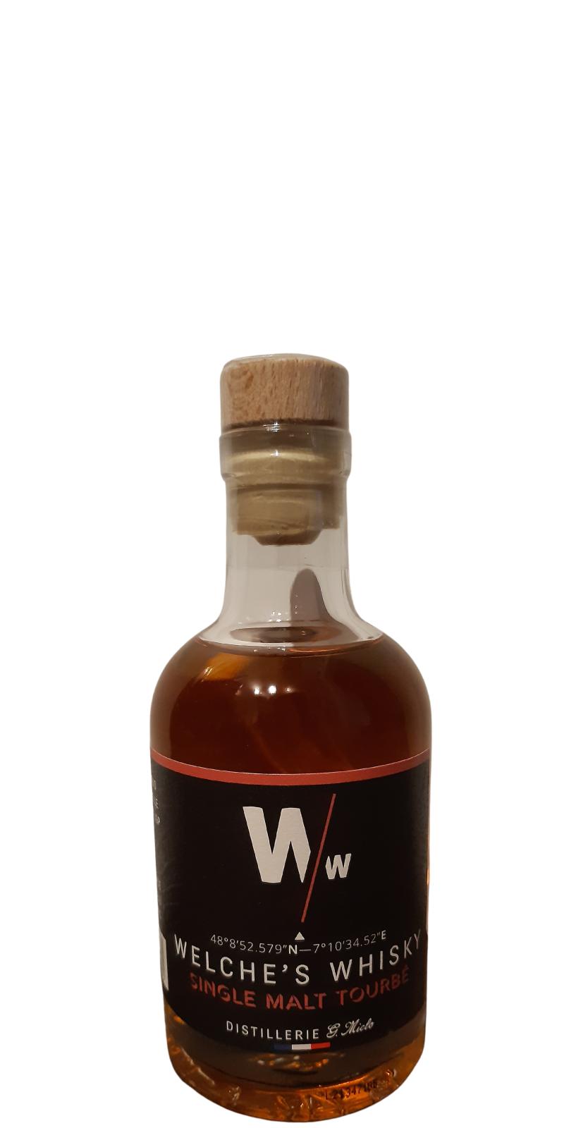 Welche's Whisky Single Malt Tourbe Sauternes Casks Sauternes 46% 200ml