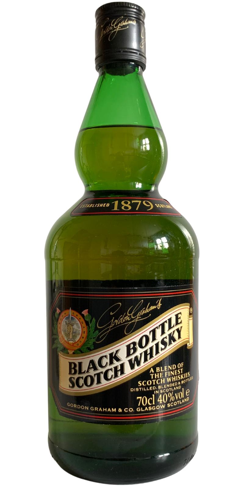 Black Bottle A Blend of the Finest Scotch Whiskies