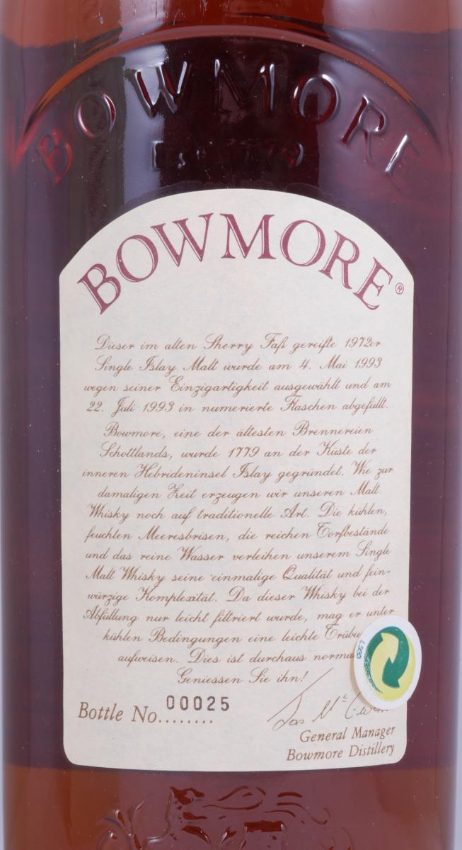 Bowmore 1972