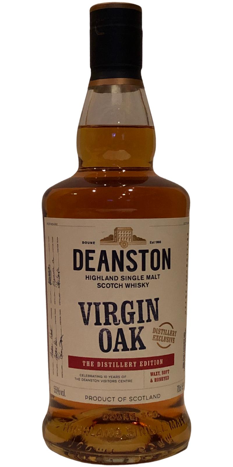 Deanston Virgin Oak The Distillery Edition Virgin Oak 55% 700ml