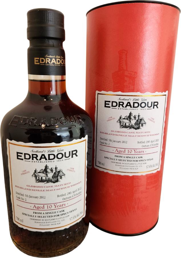 Edradour 2012