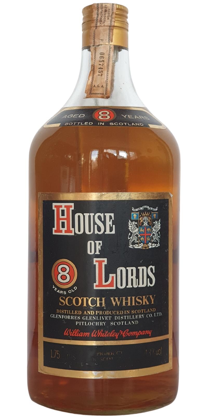House of Lords 8yo Scotch Whisky J. Candido Da Silva 43% 1750ml