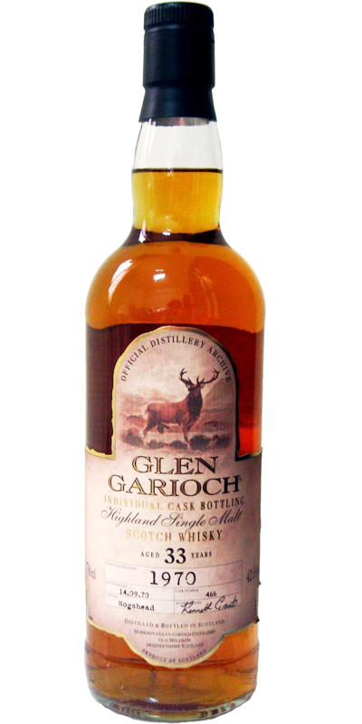 Glen Garioch 1970 Individual Cask Bottling #466 42.6% 700ml