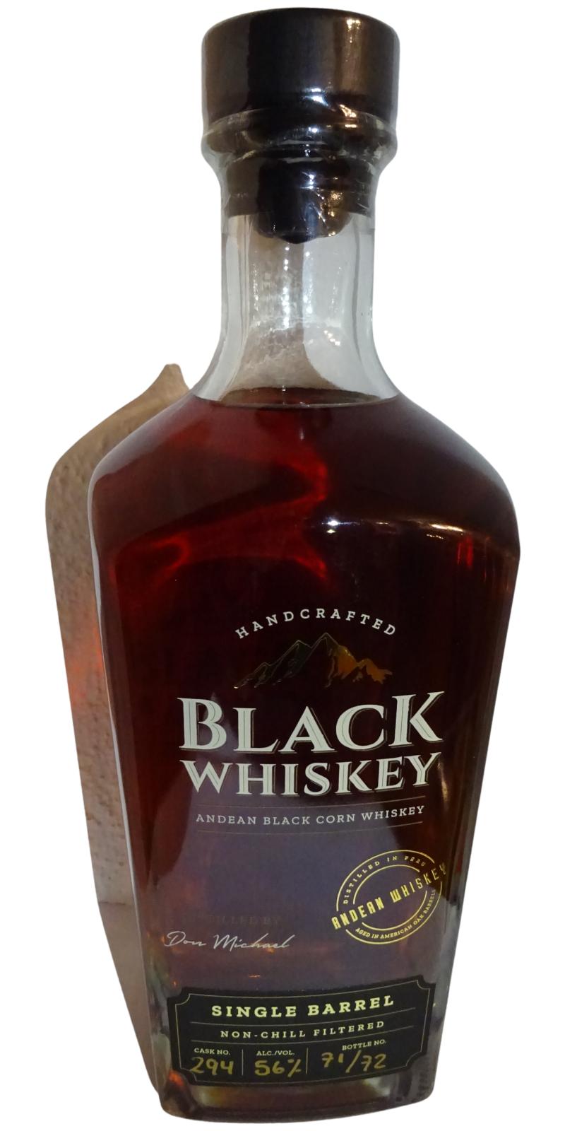 Black Whisky Single Barrel Limited Edition 56% 700ml