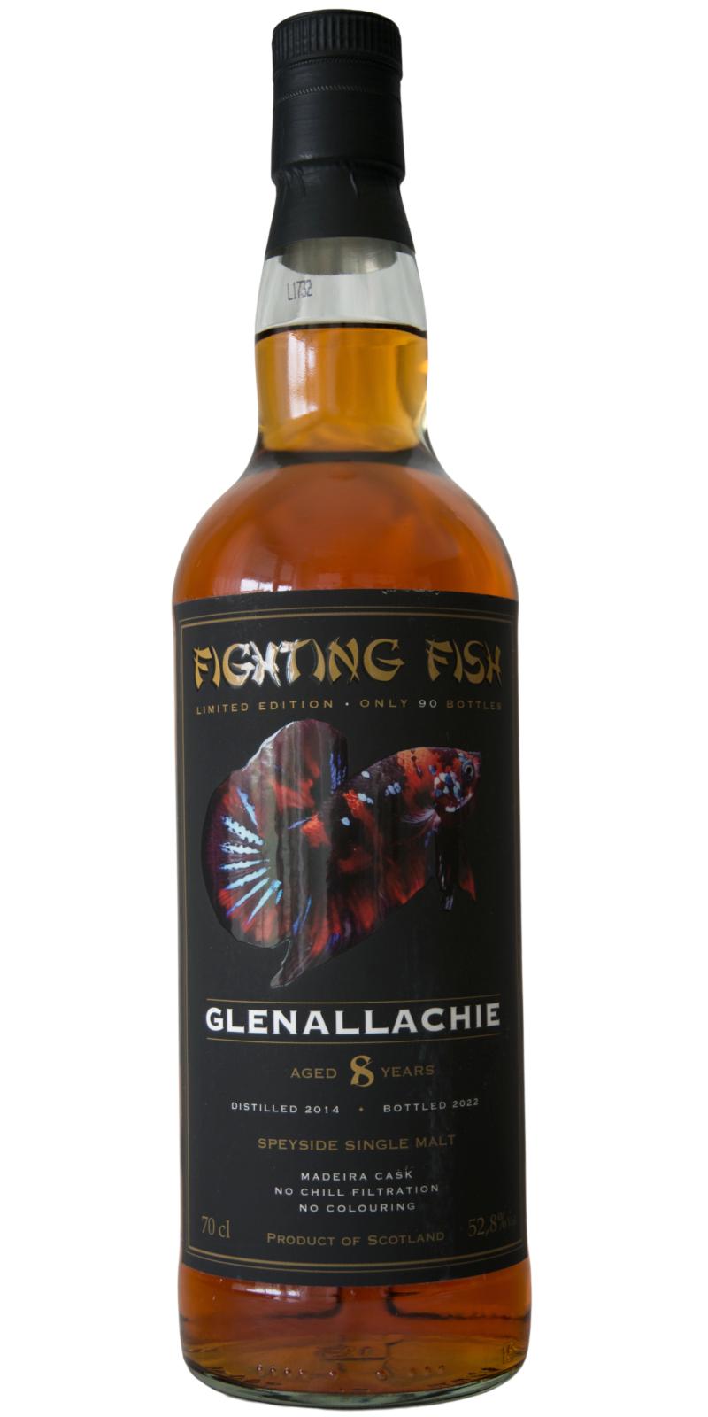 Glenallachie 2014 JW Fighting Fish Madeira Monnier Traiding AG 52.8% 700ml