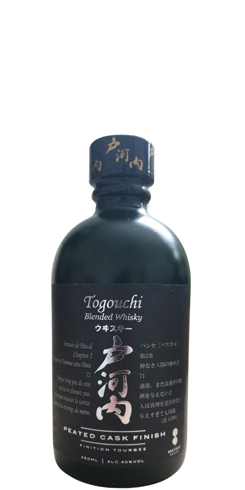 Togouchi Blended Whisky Peated Cask Finish Peated Cask Finish 40% 350ml
