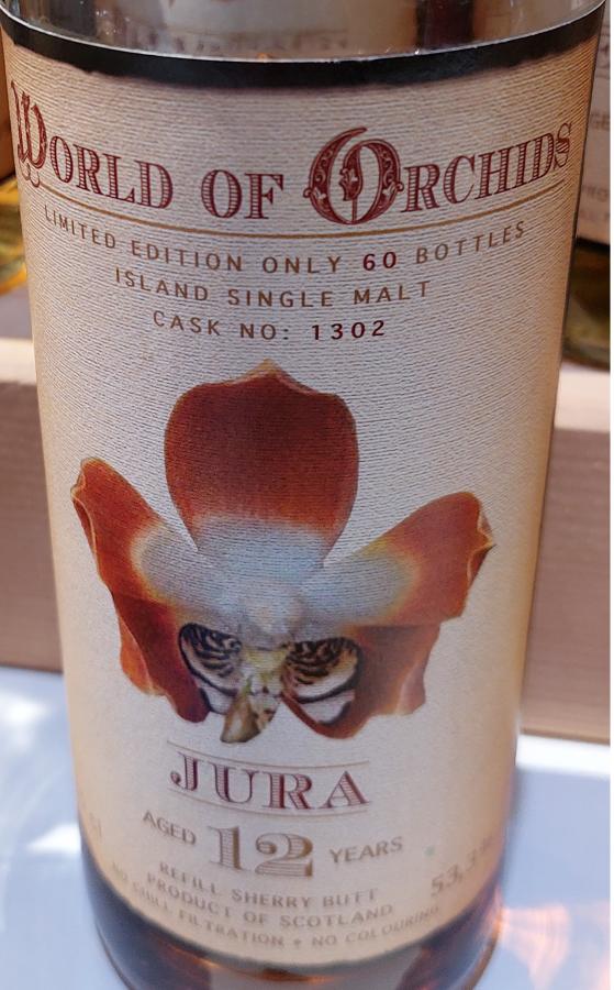 Isle of Jura 12yo JW World of Orchids 53.3% 700ml