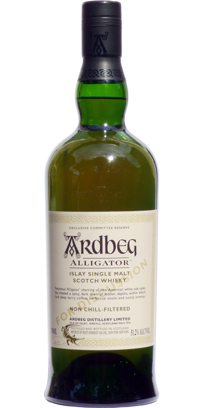 Ardbeg Alligator Committee Reserve for Discussion New American White Oak 51.2% 750ml