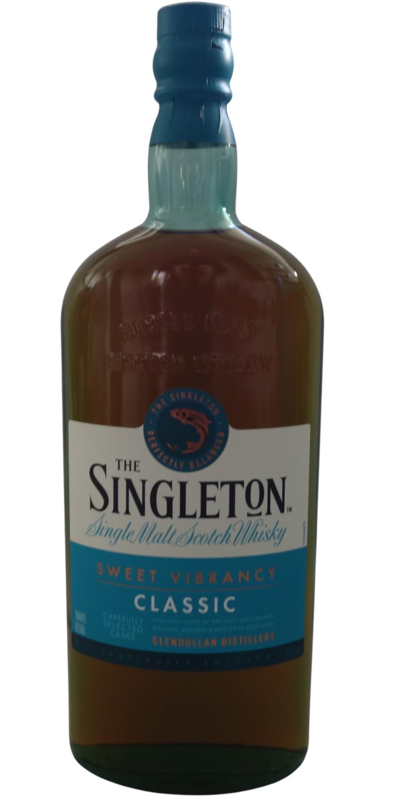 The Singleton of Glendullan Classic Sweet Vibrancy Travel Retail 40% 1000ml