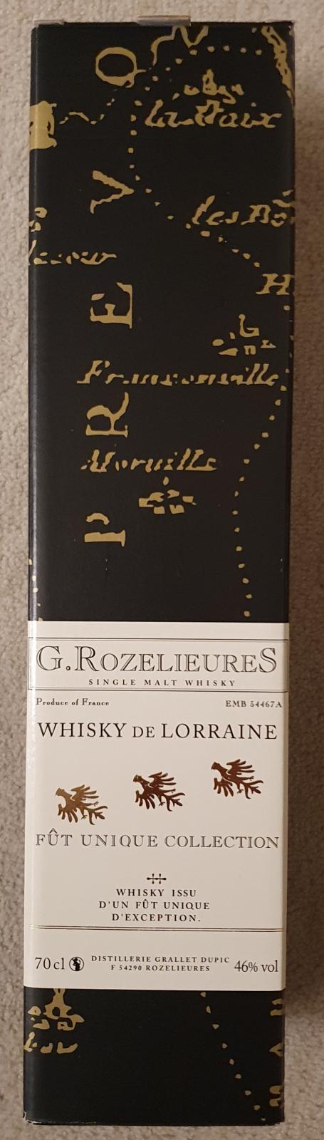 G. Rozelieures Whisky De Lorraine - Ratings And Reviews - Whiskybase