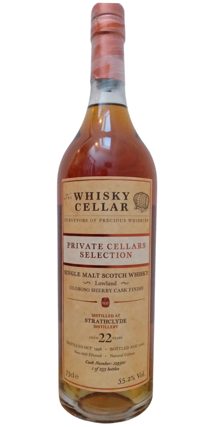 Strathclyde 1998 TWCe Private Cellars Selection Oloroso Sherry Finish 55.2% 750ml