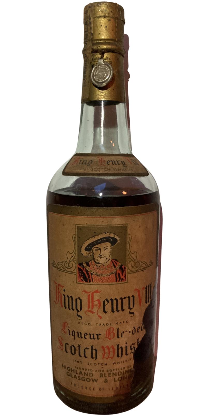 King Henry VIII Liqueur Blended Scotch Whisky