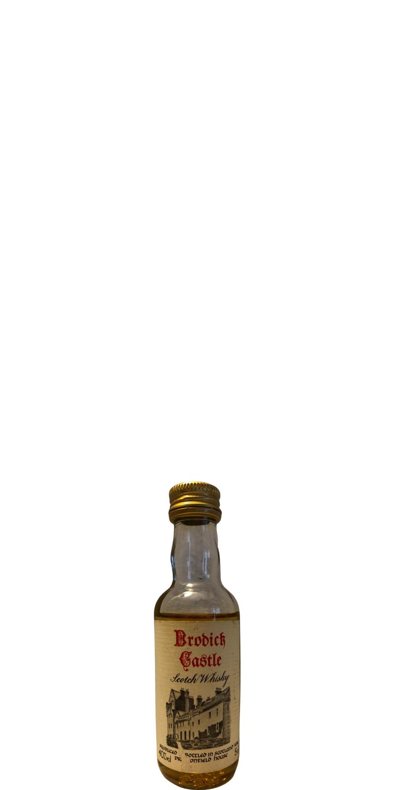 Brodick Castle Scotch Whisky