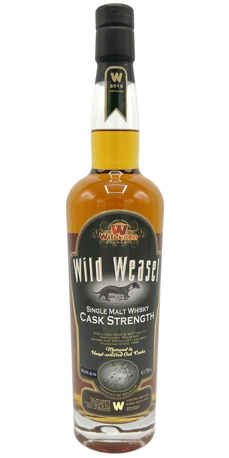 Wild Weasel 2016 Cask Strength 56.34% 700ml