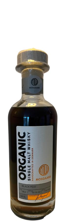 Mosgaard Organic Black Peat Ex. Bourbon QC. Hungarian Oak 58.2% 500ml