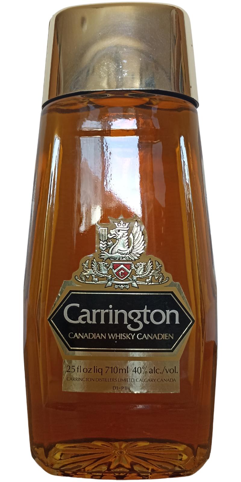 Carrington Canadian Whisky Canadien - Ratings and reviews - Whiskybase