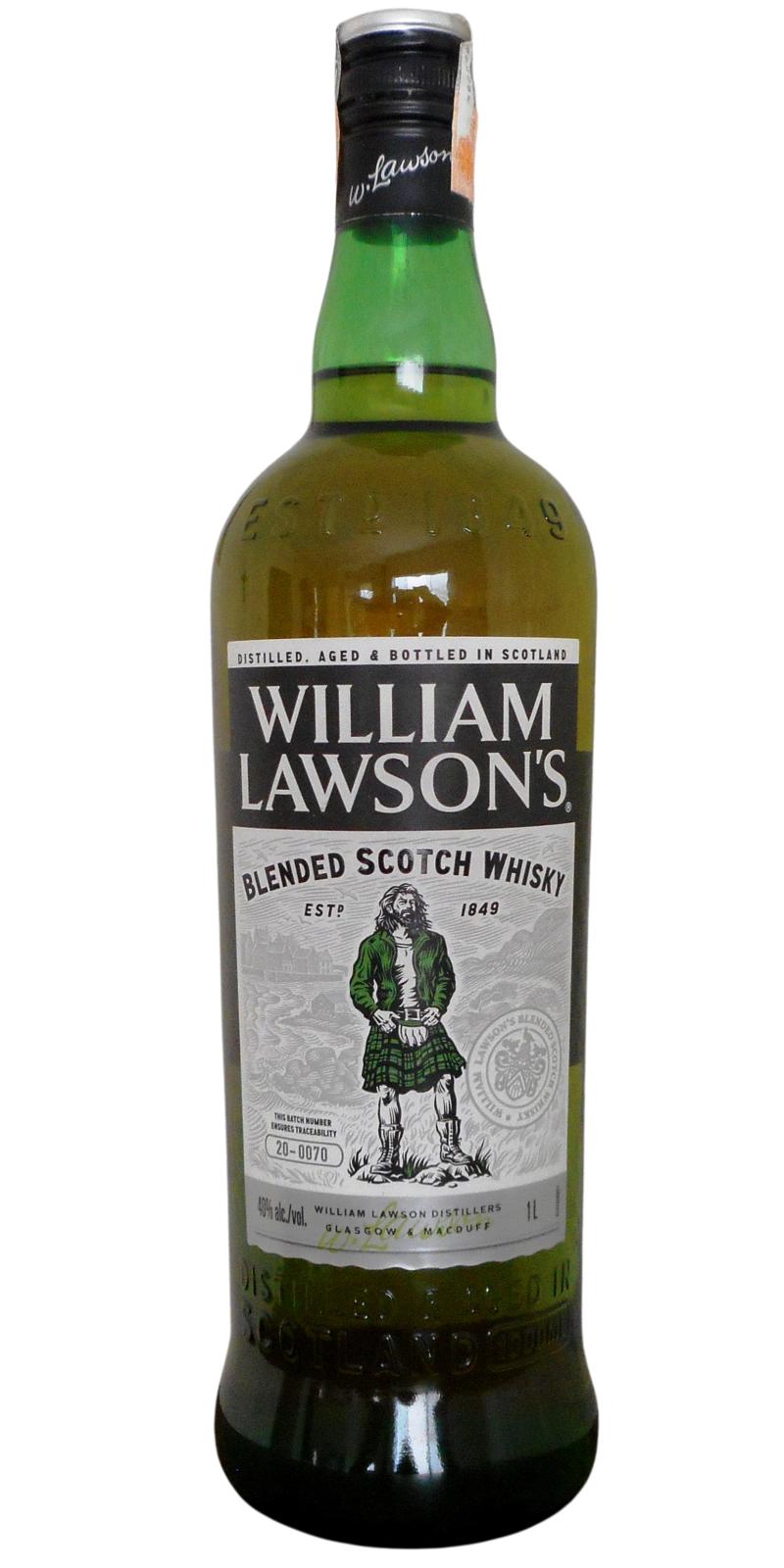 William Lawson's Blended Scotch Whiskey – Orzanigwe Enterprise