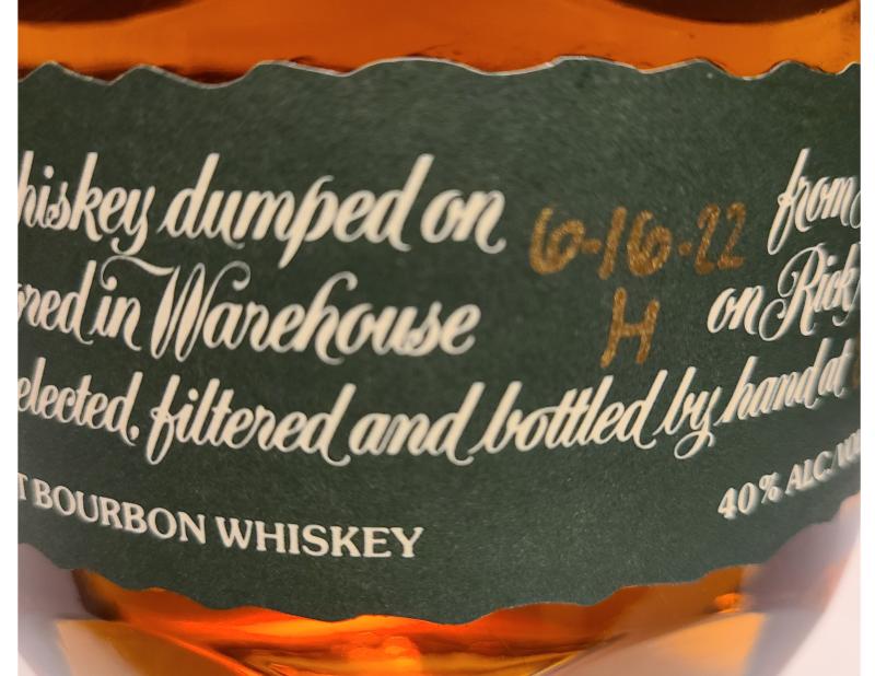 Blanton's Single Barrel