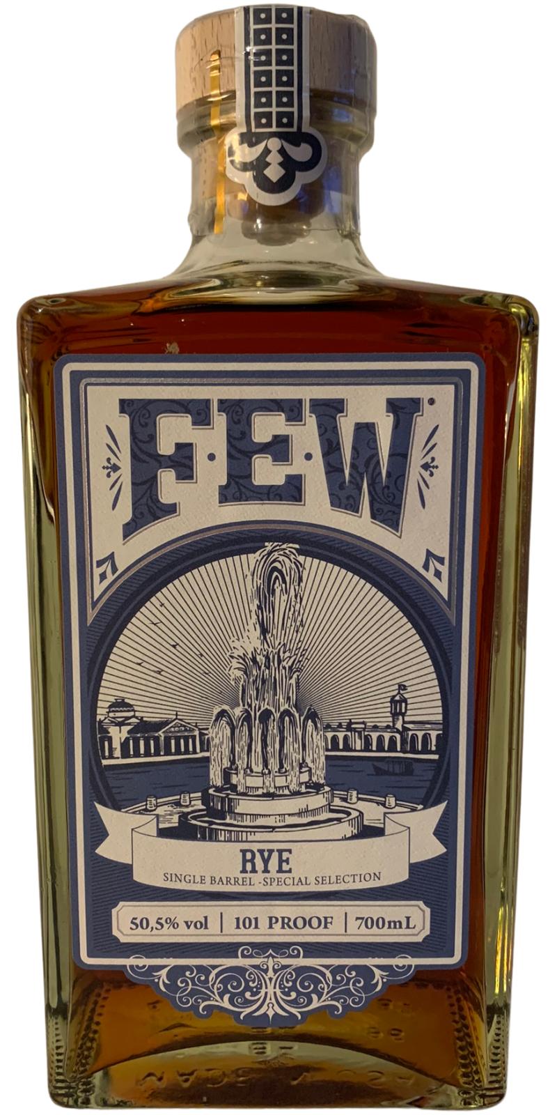 FEW Straight Rye Whiskey - Ratings and reviews - Whiskybase