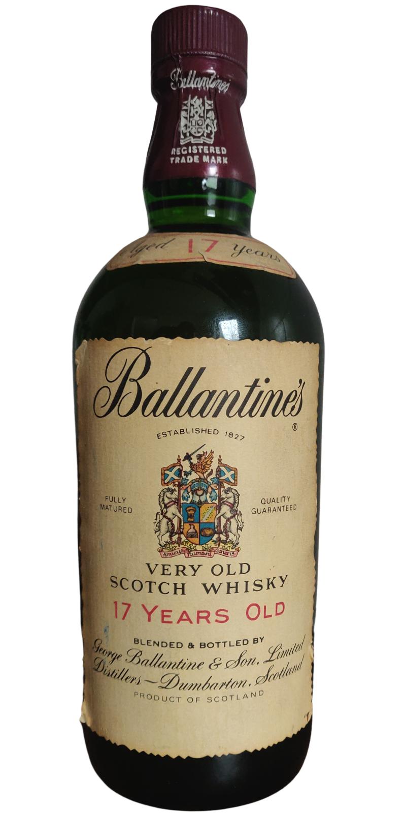 Whisky Ballantine's 17Y