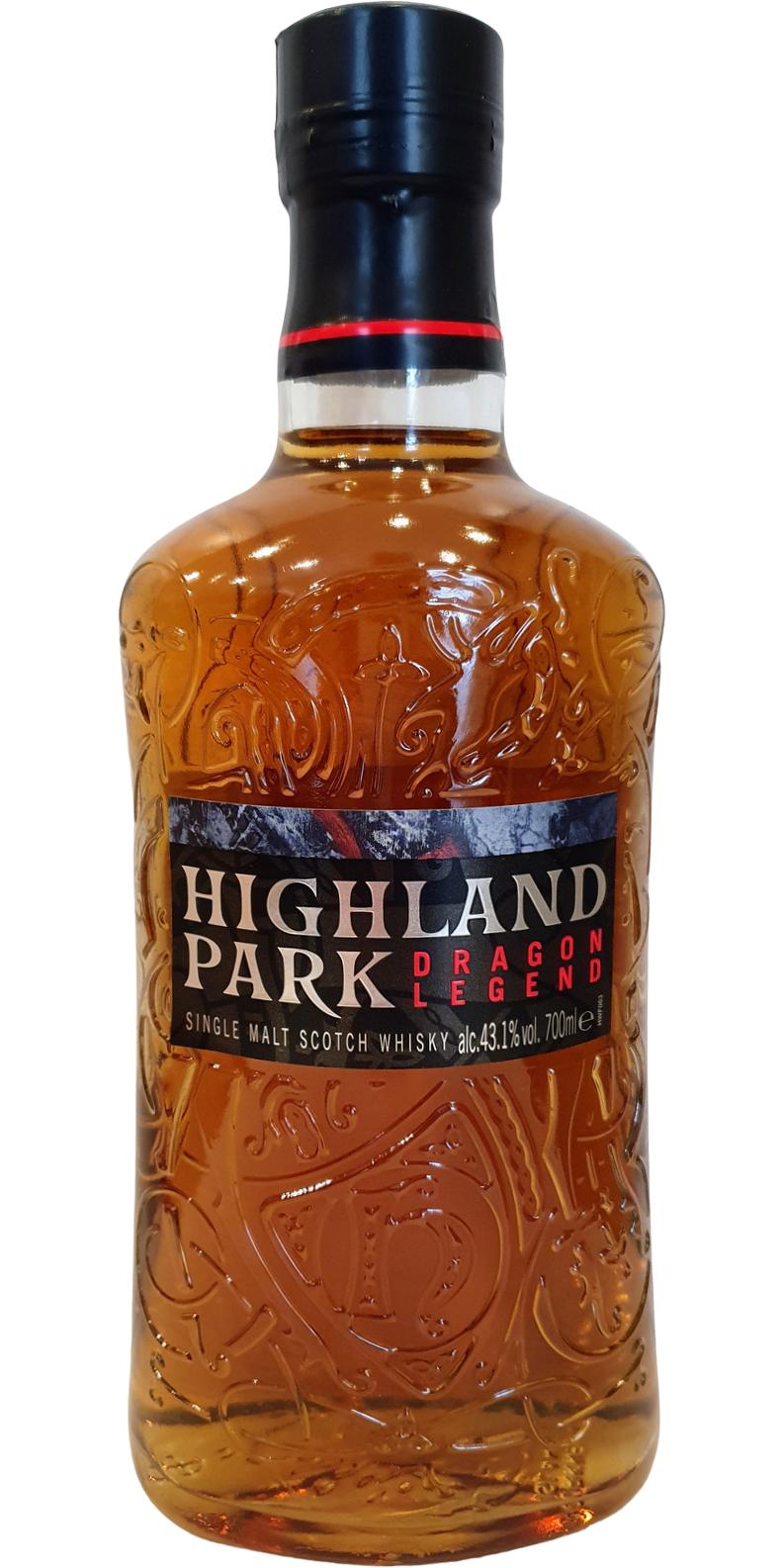 Highland Park Dragon Legend Sherry seasoned Oak Casks 43.1% 700ml