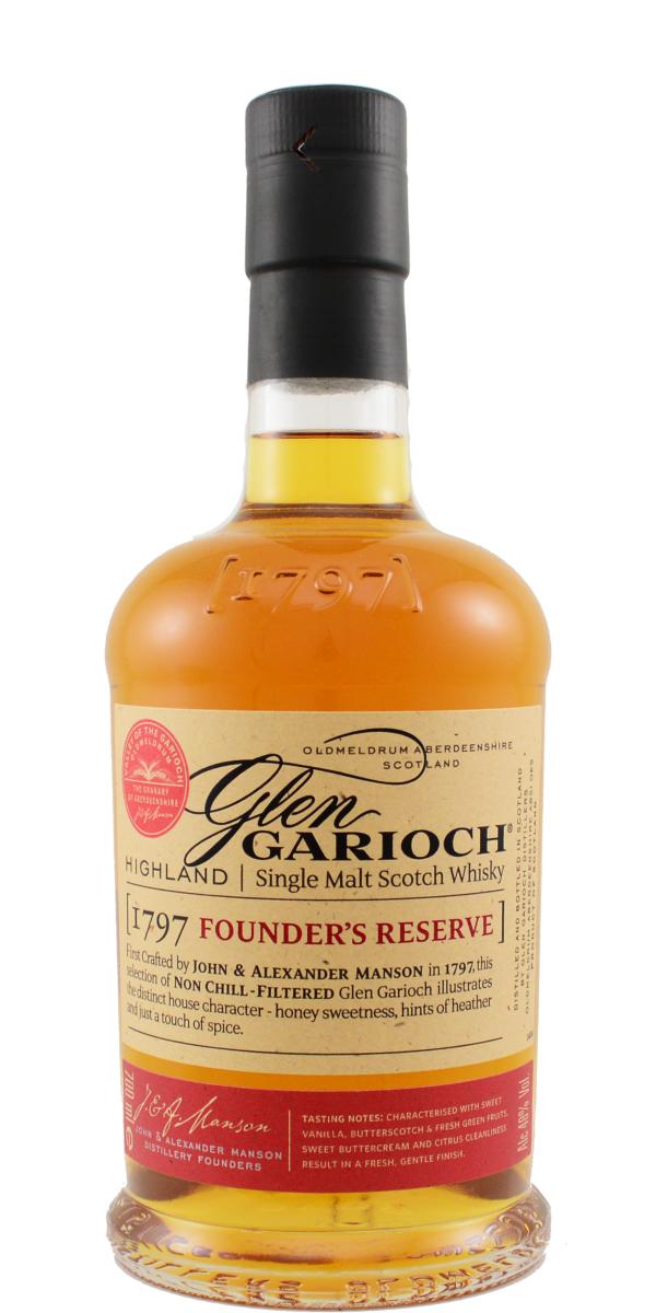Glen Garioch Founder's Reserve 1797 Ex bourbon & ex sherry 48% 700ml