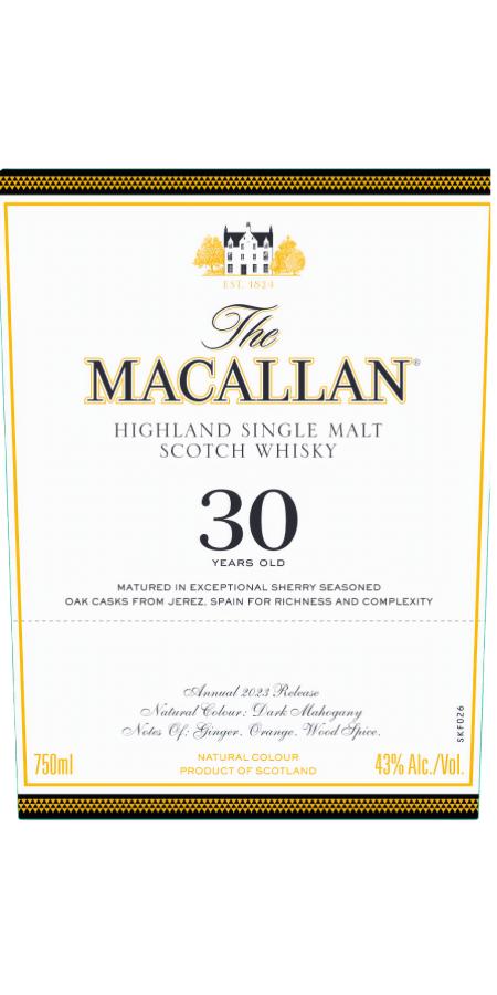 Macallan 30-year-old