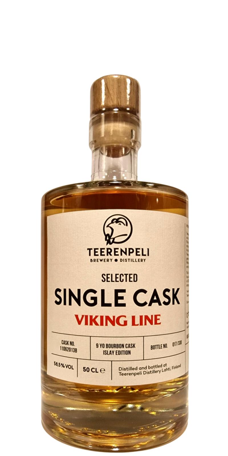 Teerenpeli 9yo Selected Single Cask Viking Line Bourbon Viking Line 58.5% 500ml