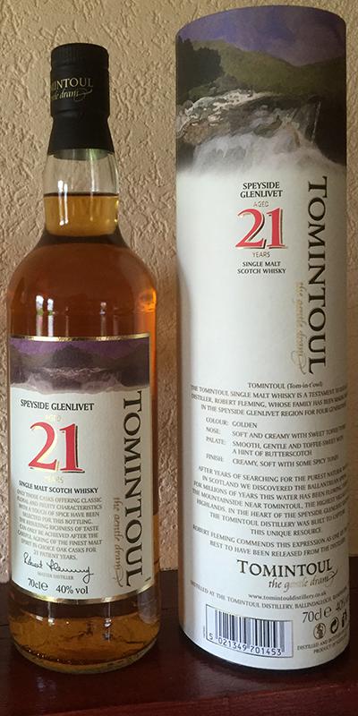 Tomintoul 21-year-old