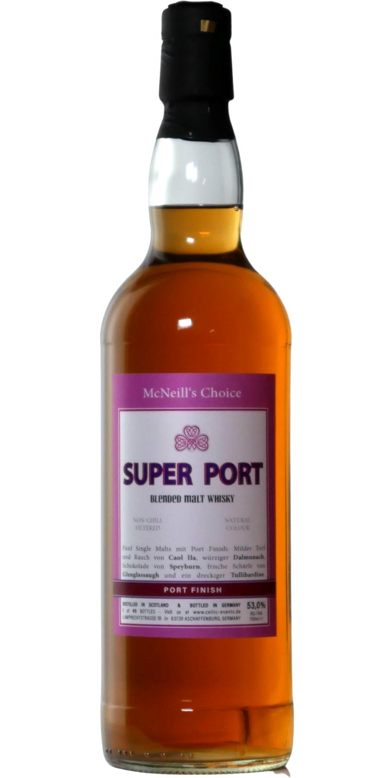 Blended Malt Whisky Super Port MNC