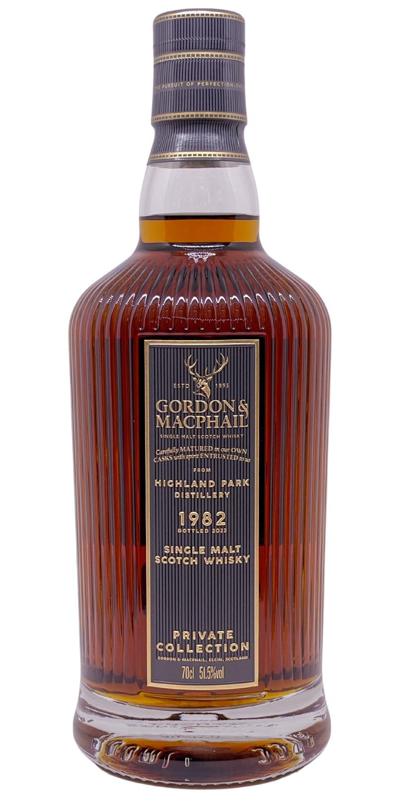 Highland Park 1982 Gm Ratings And Reviews Whiskybase