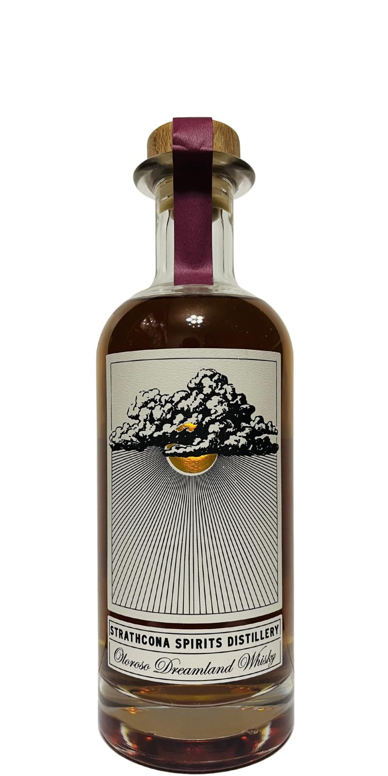 Strathcona Spirits Oloroso Dreamland Whisky Distillery Bottling Virgin American Oak Oloroso Sherry 48.1% 700ml