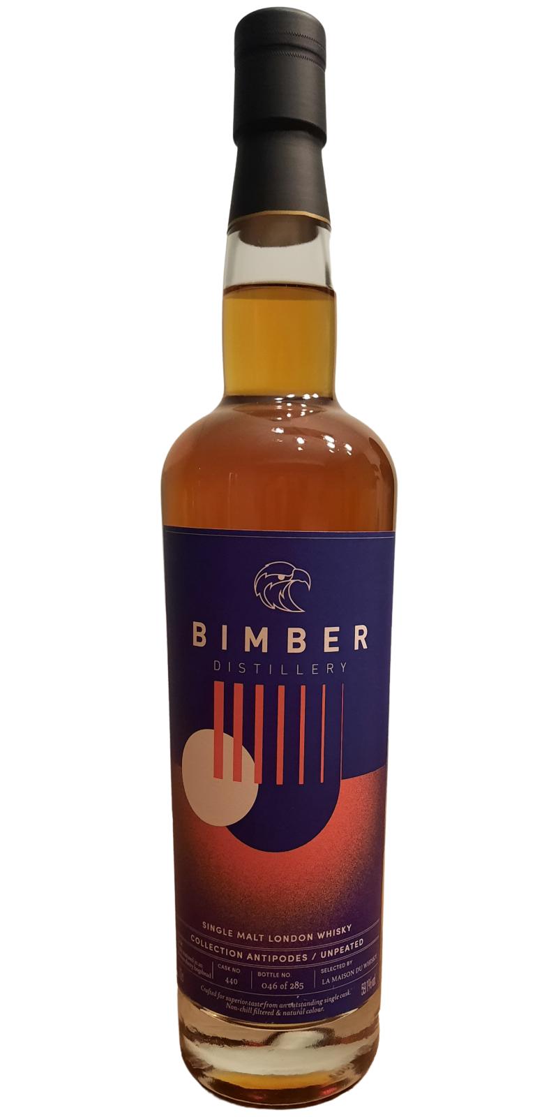 Bimber 2019 Oloroso sherry hogshead LMDW Antipodes 59.1% 700ml