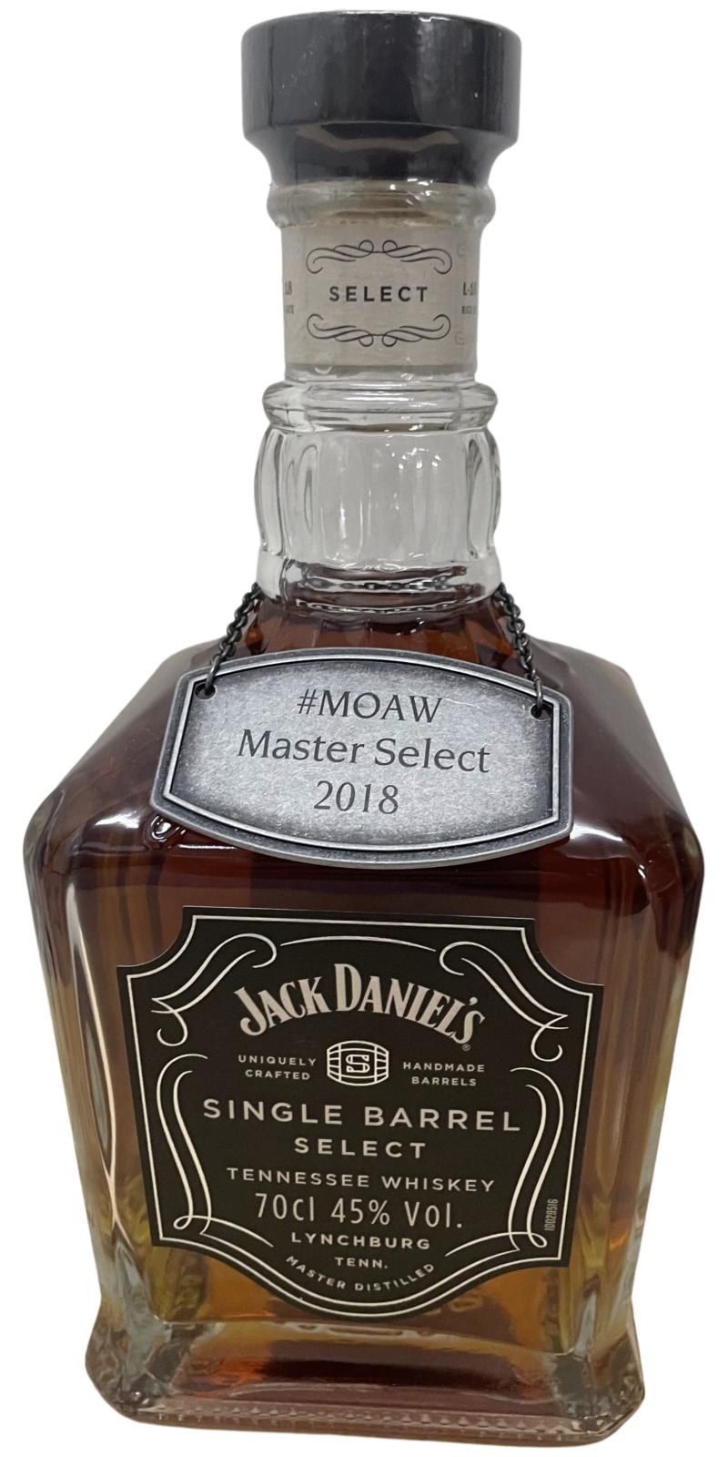 Jack Daniel's Single Barrel #moaw Select 45% 700ml