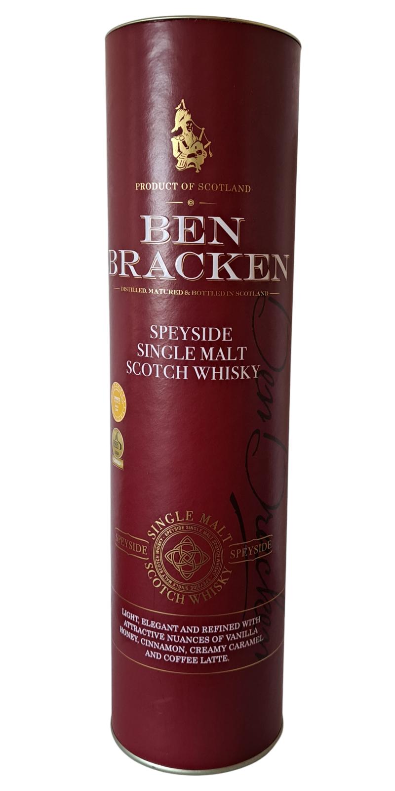 Scotch Malt - Bracken Whisky Speyside Ratings Cd Ben reviews - Single Whiskybase and