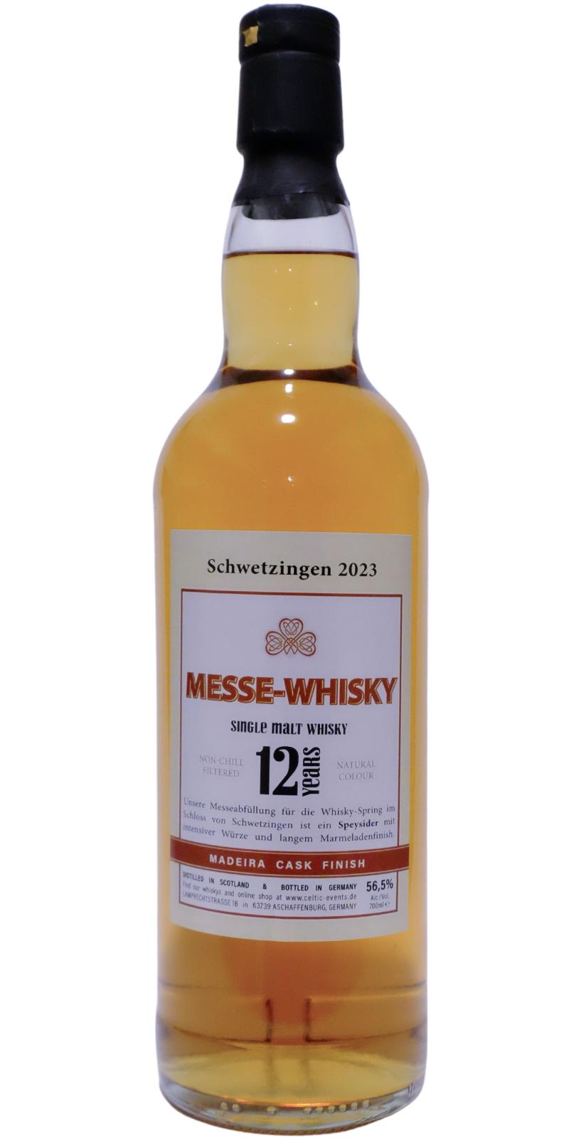 Single Malt Whisky 12yo MNC Madeira Finish Messe-Whisky Schwetzingen 2023 56.5% 700ml