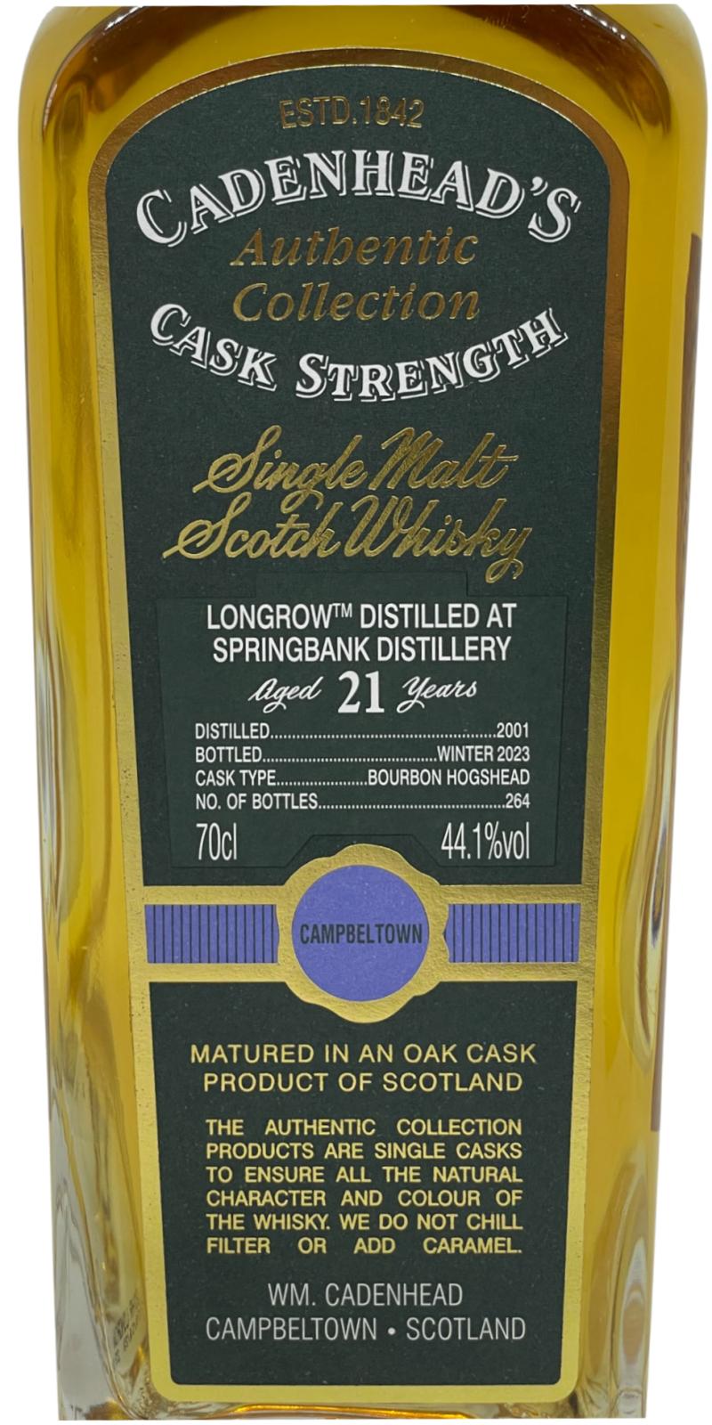 Longrow 2001 CA