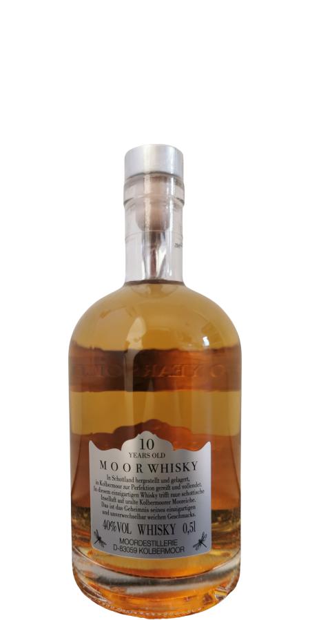 Moor Whisky 10-year-old