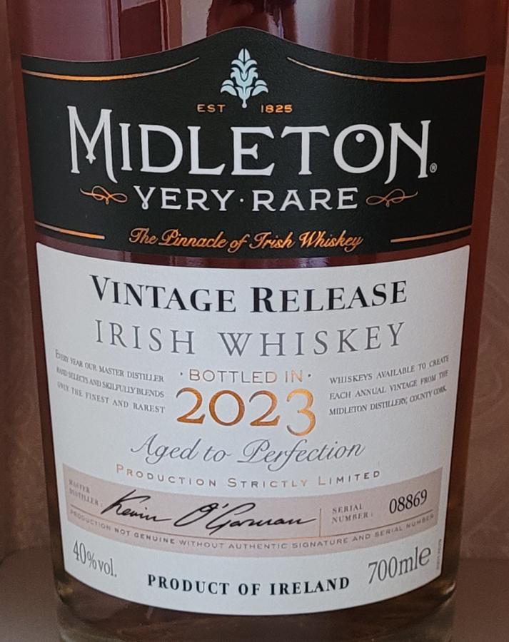 Midleton Very Rare Ratings and reviews Whiskybase