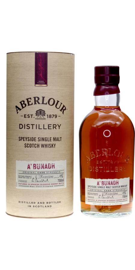 Aberlour A'Bunadh Batch #76 Distillery Bottling Spanish Oloroso Sherry Butts 61.3% 750ml
