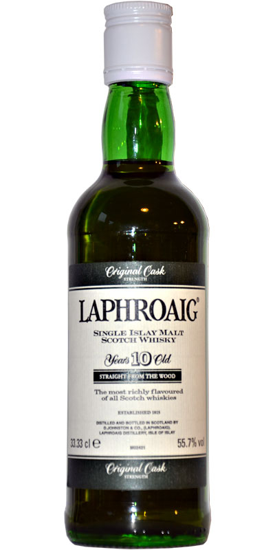 Laphroaig Original Cask Strength Green Stripe 55.7% 333ml