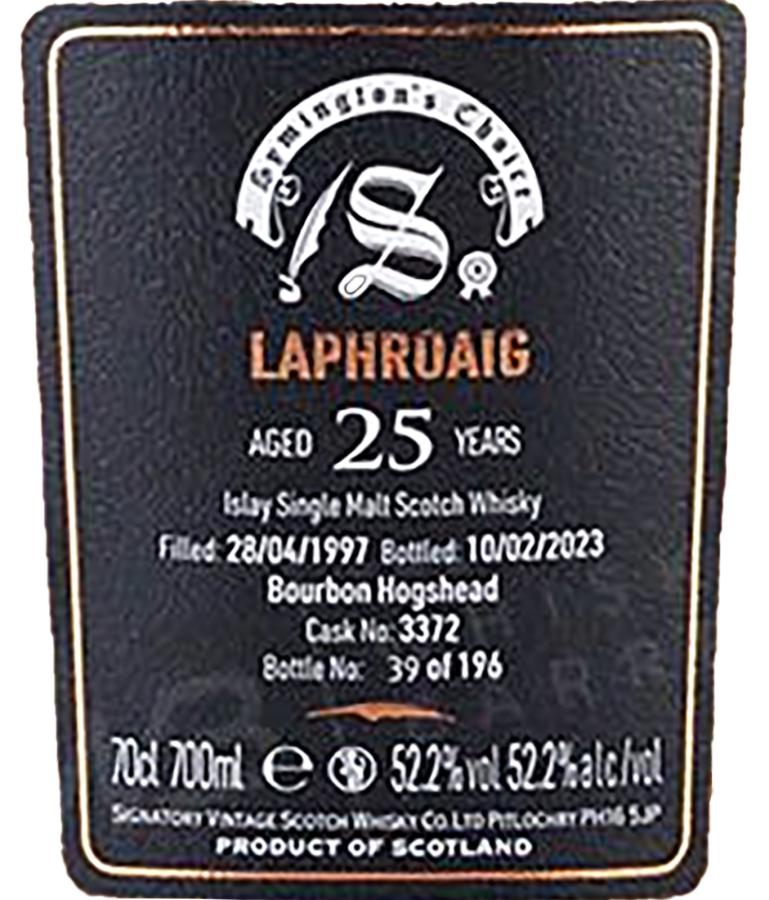 Laphroaig 1997 SV
