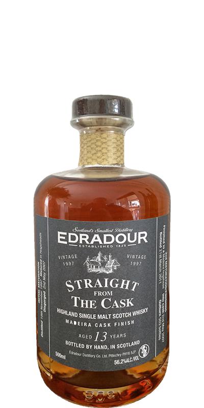 Edradour 1997 Straight From The Cask Madeira Cask Finish 56.2% 500ml