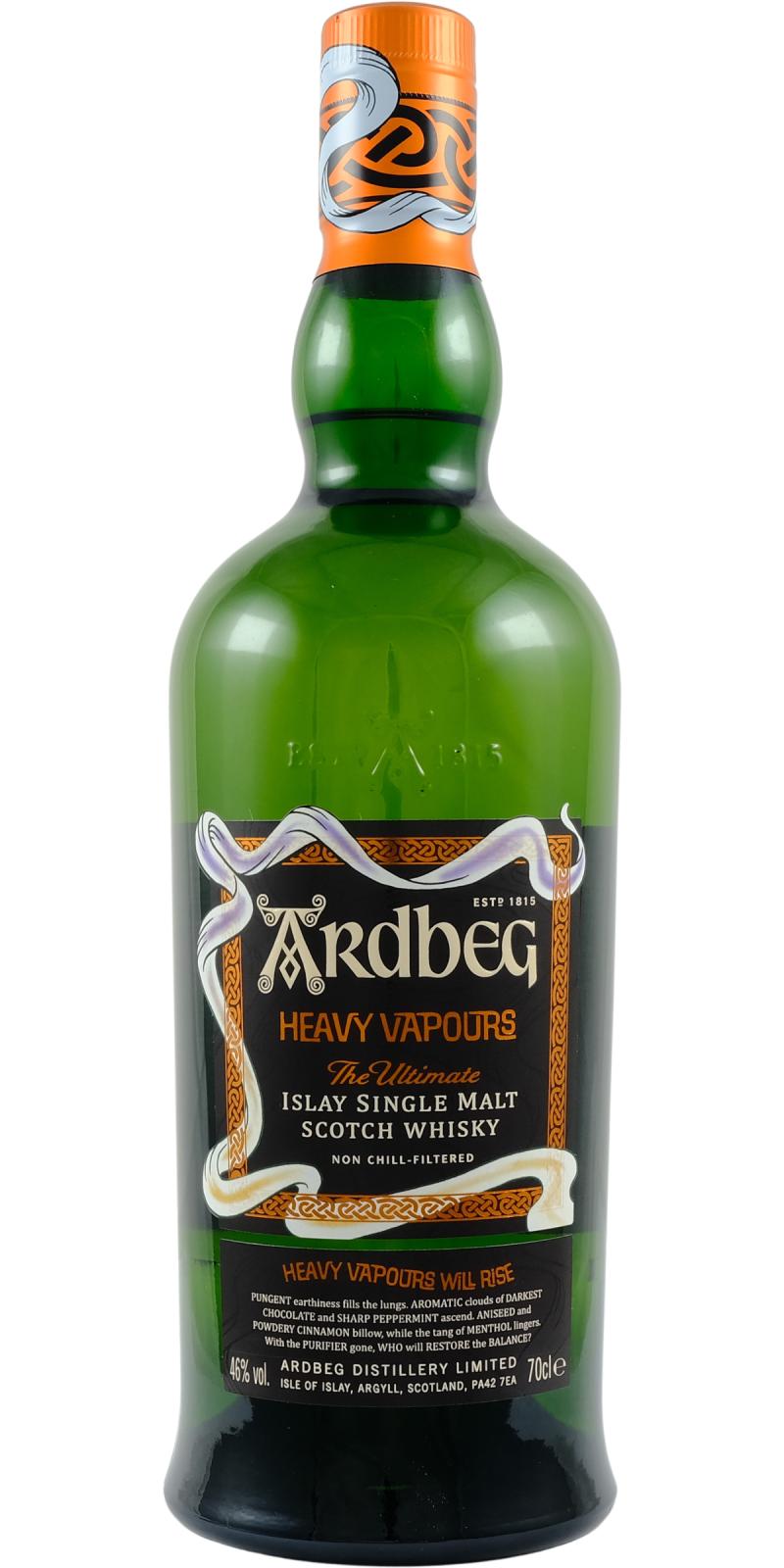 Ardbeg Heavy Vapours Islay Single Malt Whisky – Flatiron SF
